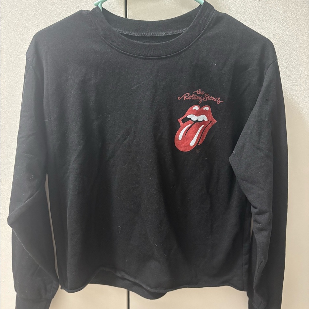 The Rolling Stones Black Crew Neck Shirt
